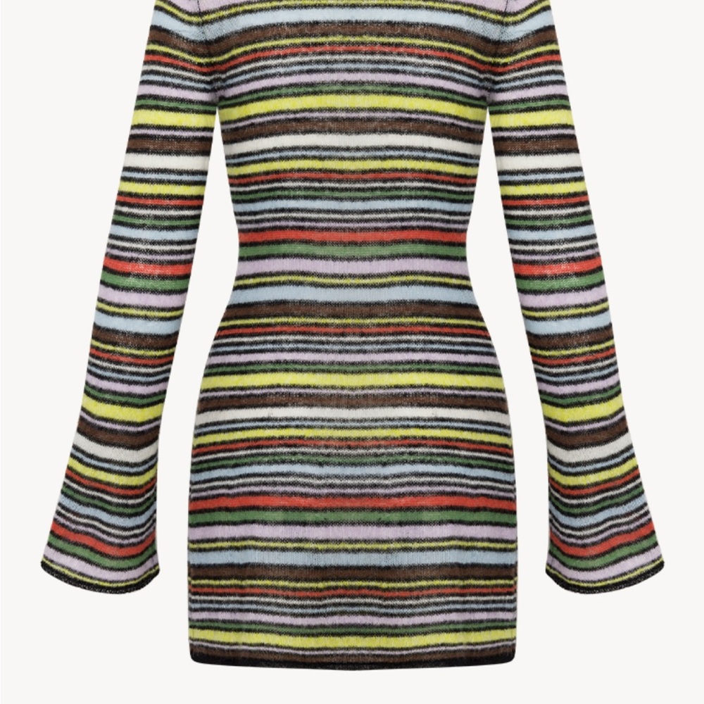 Réalisation Par The Olivia Knit Dress in Sunset Stripe NWT - Picture 4 of 7